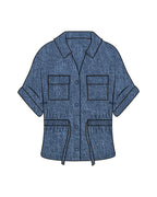 DREW DRAWSTRING DENIM