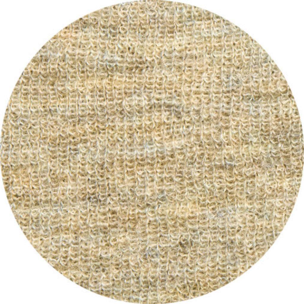 BYBASICS EXTRA WIDE TOPP I MERINOULL BEIGE – Beige
