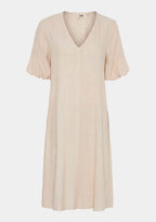 PEARL DRESS BALOON SLEEVE