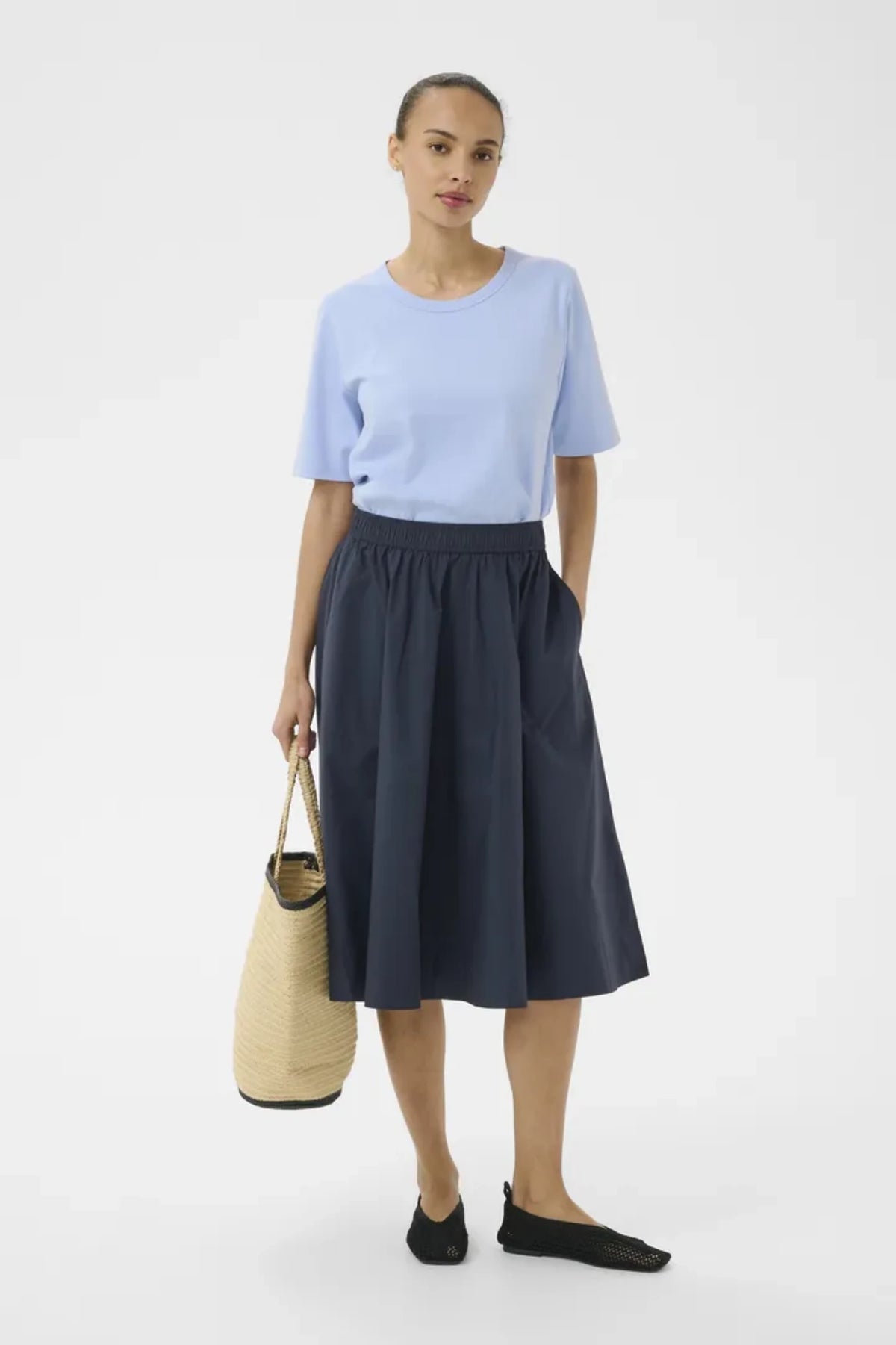 RATANA T SHIRT – Blå