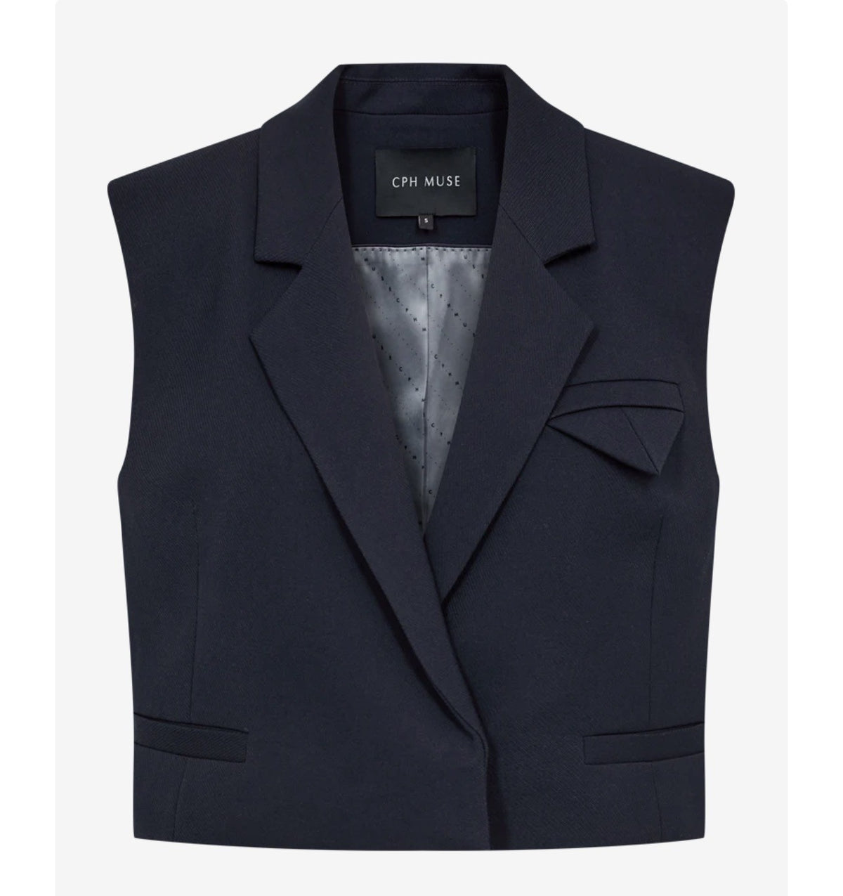 COPENHAGENMUSE TAILOR SHORT WAISTCOAT VEST