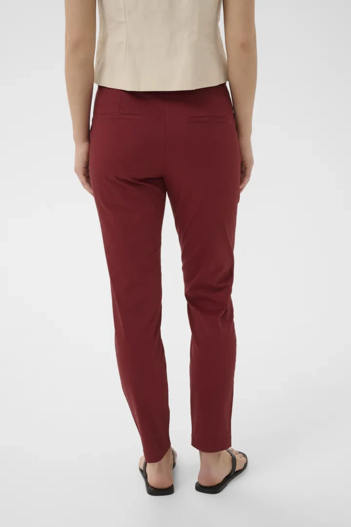 PART TWO SOFFYS CHINOS BUKSE – Burgunder