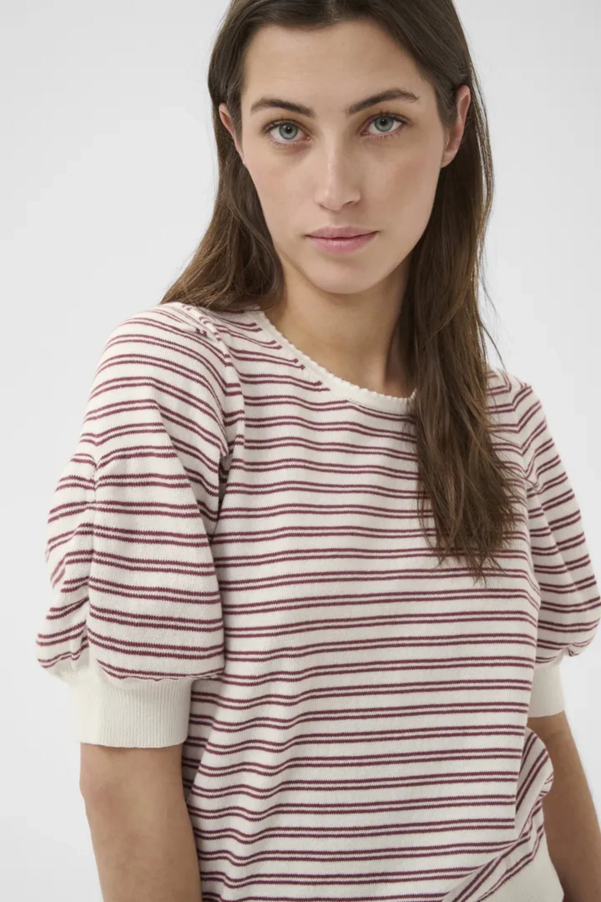 VARAIAN PULLOVER – Burgunder
