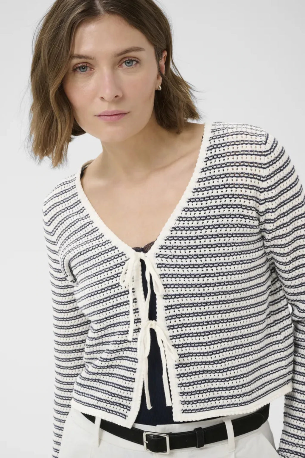 ROSEFINA CARDIGAN NAVY – Blå