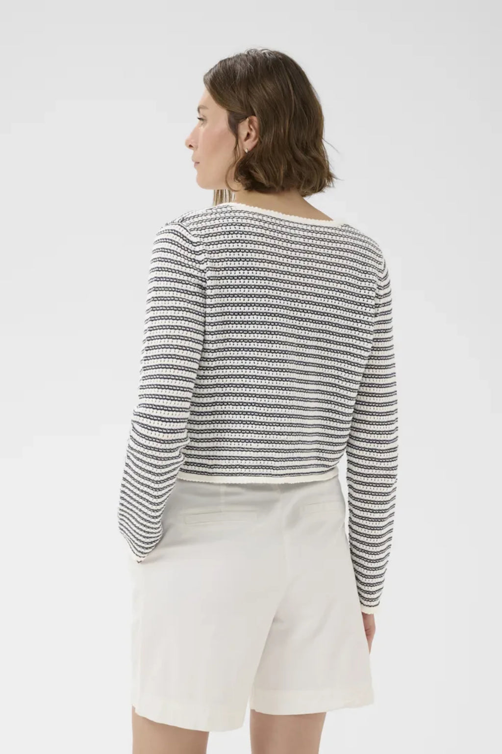 ROSEFINA CARDIGAN NAVY – Blå