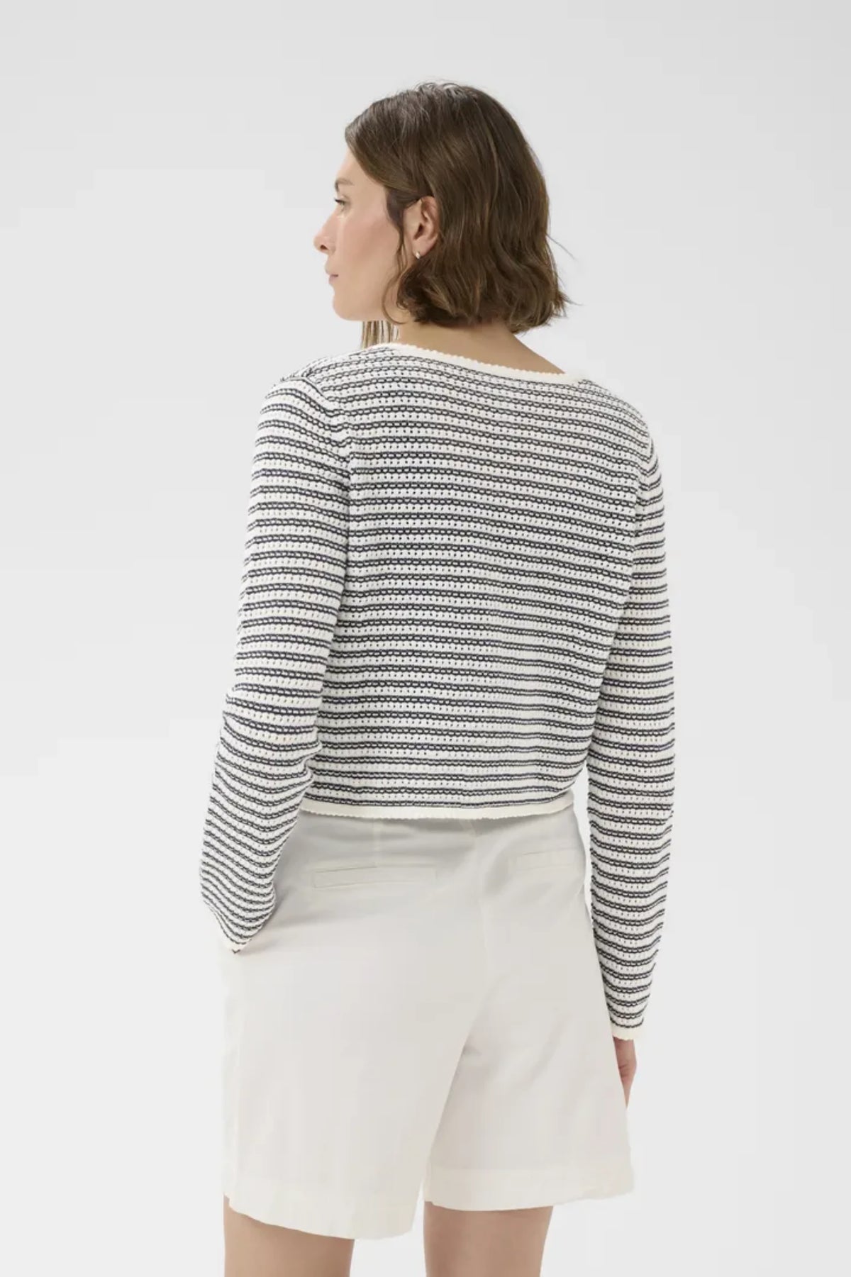 ROSEFINA CARDIGAN NAVY – Blå