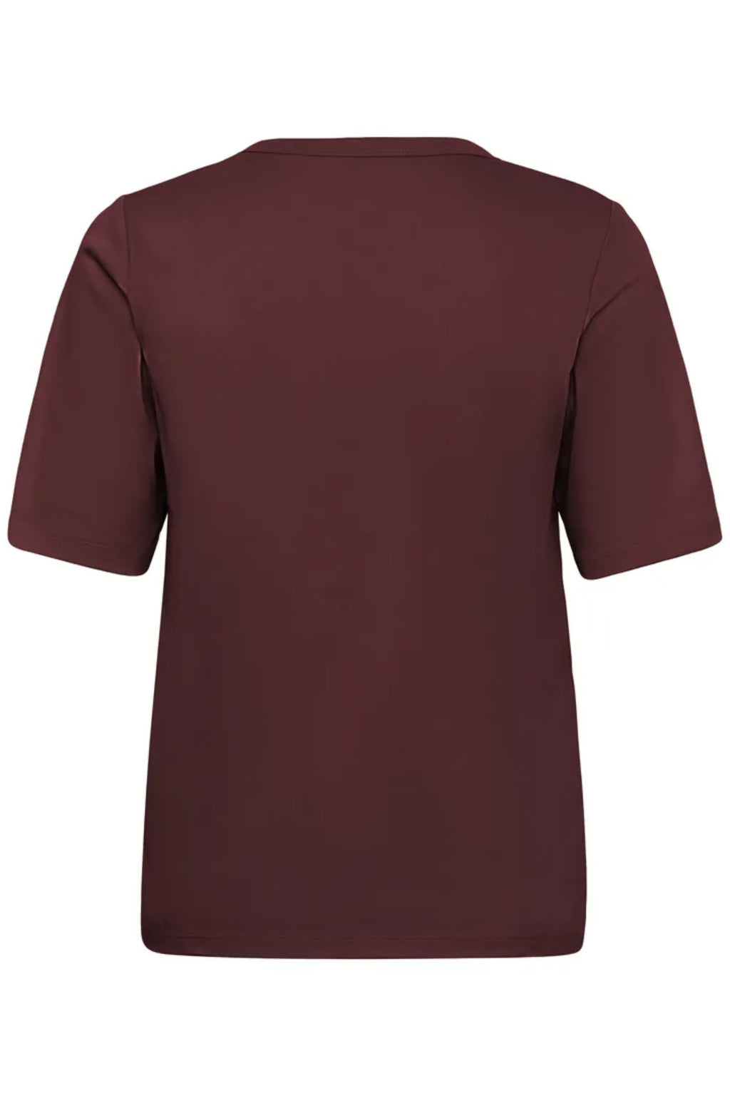 RATANA T SHIRT BURNT RUSSET – Burgunder