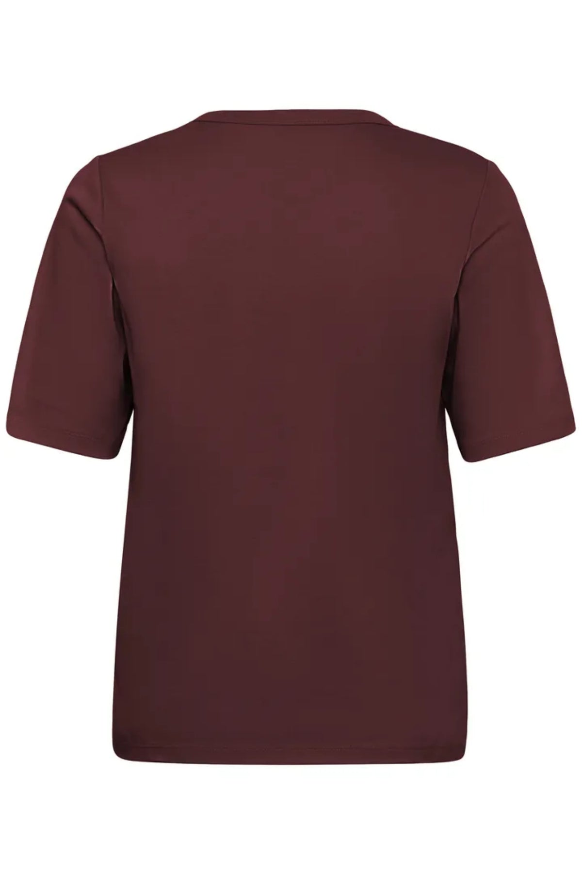 RATANA T SHIRT BURNT RUSSET – Burgunder