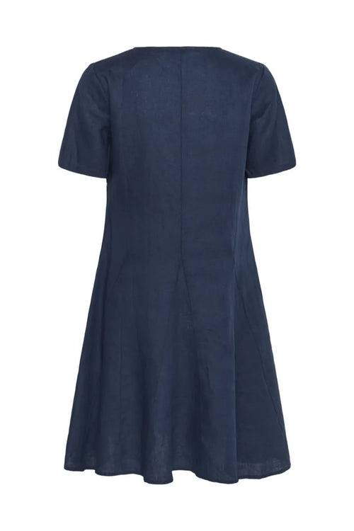 AMINASA LINKJOLE DRESS – Blå