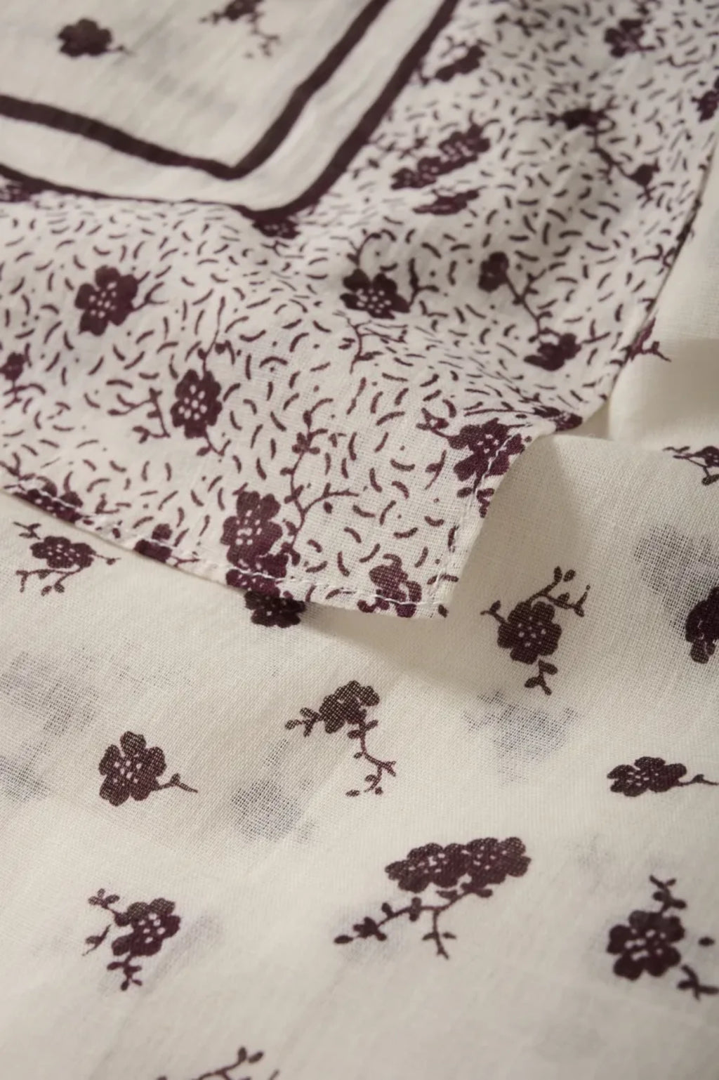 PHI SCARF BOMULLSKJERF – Blå