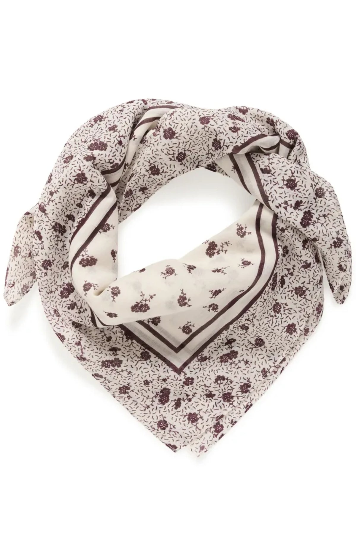 PHI SCARF BOMULLSKJERF – Blå