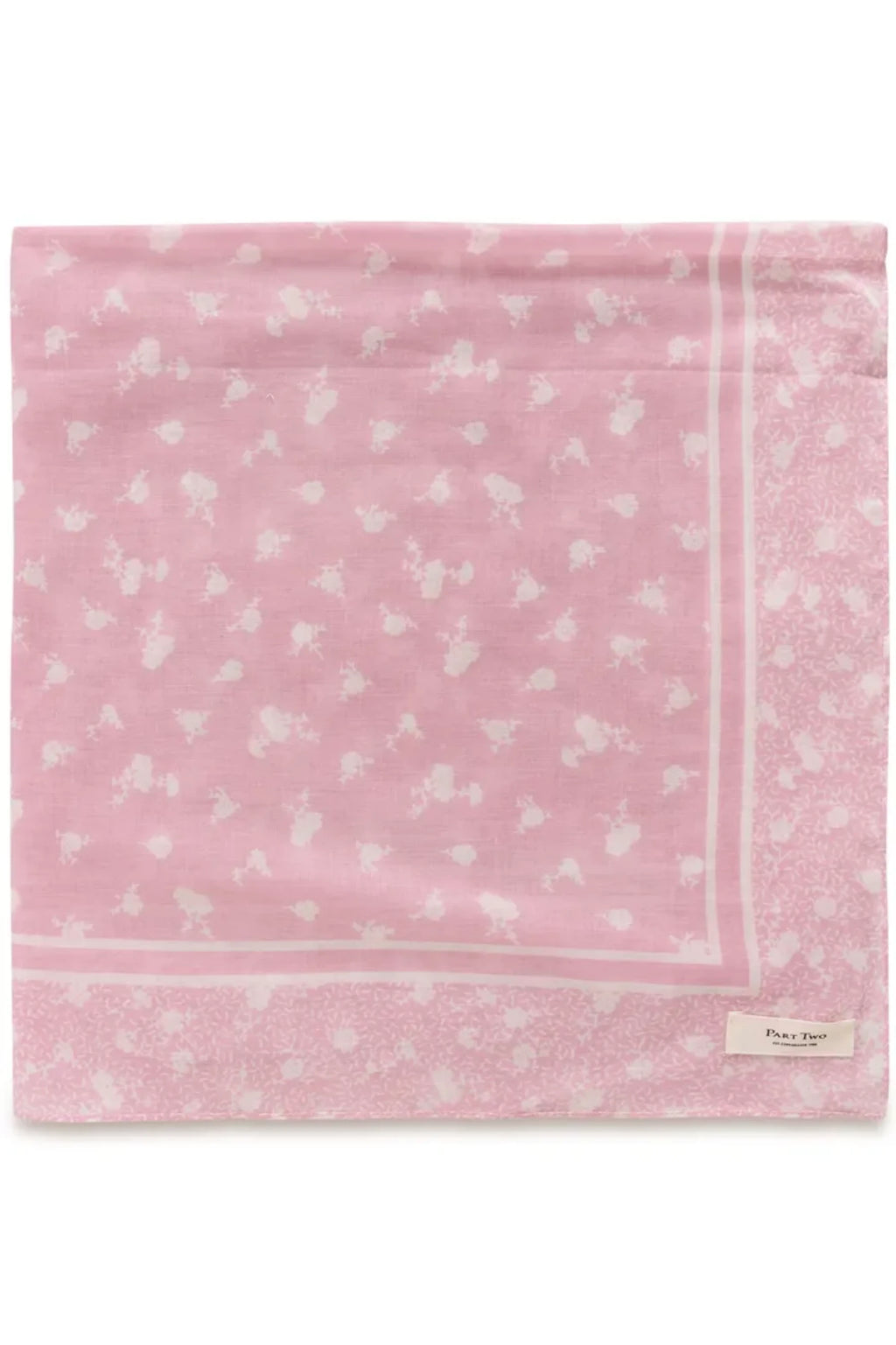 PHI SCARF BOMULLSKJERF – Rosa