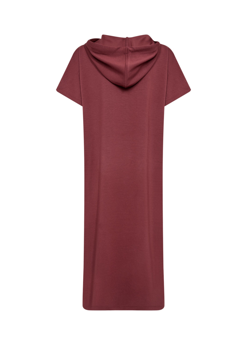 BANU DRESS HOODIE – Burgunder