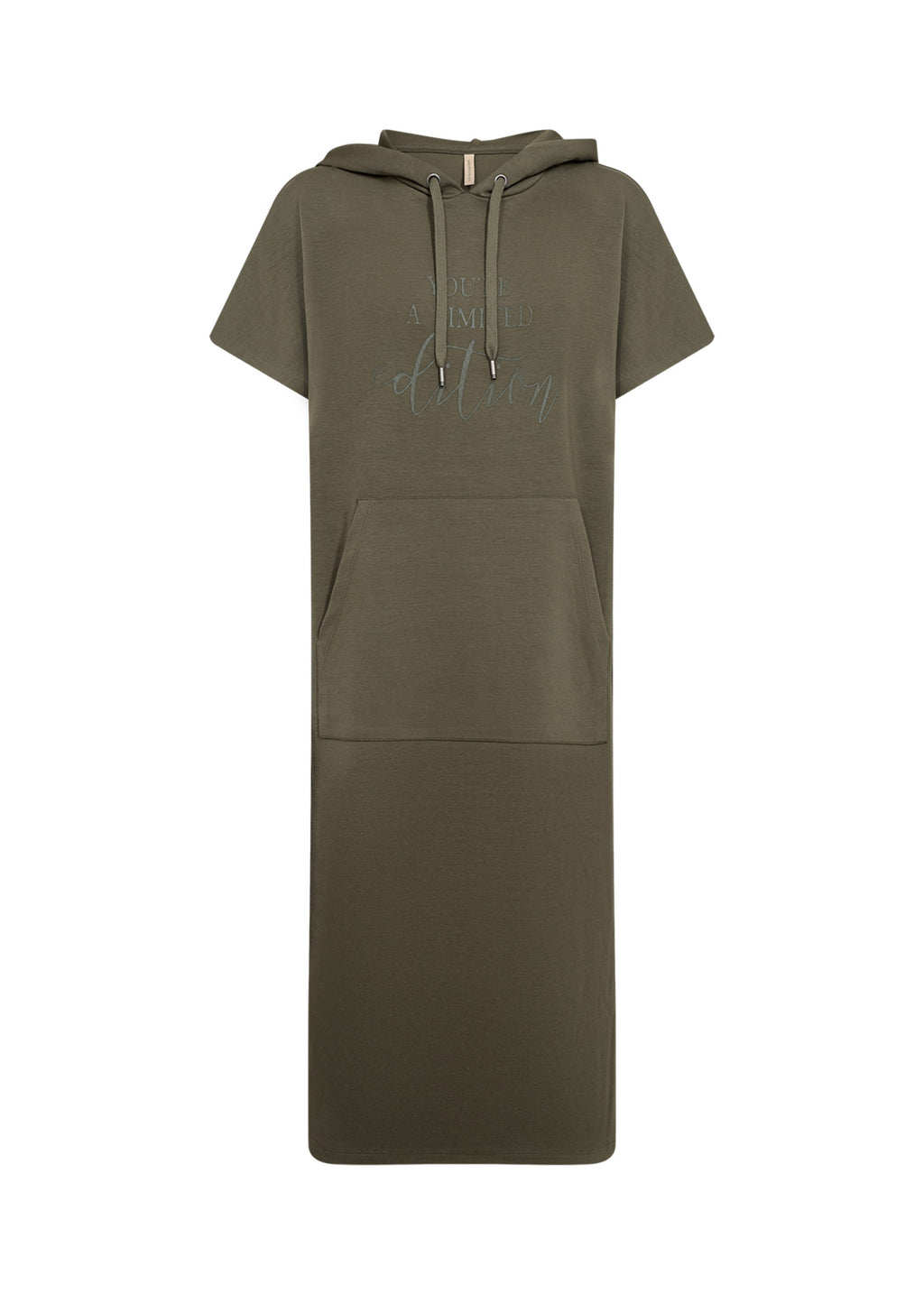 BANU DRESS HOODIE – Grønn