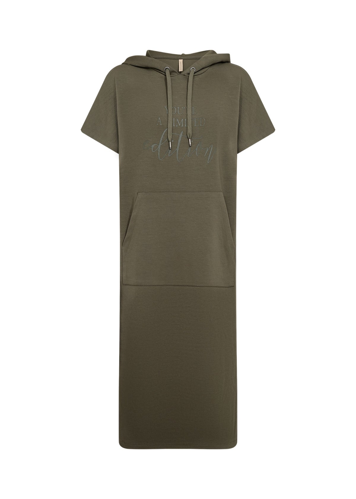 BANU DRESS HOODIE – Grønn