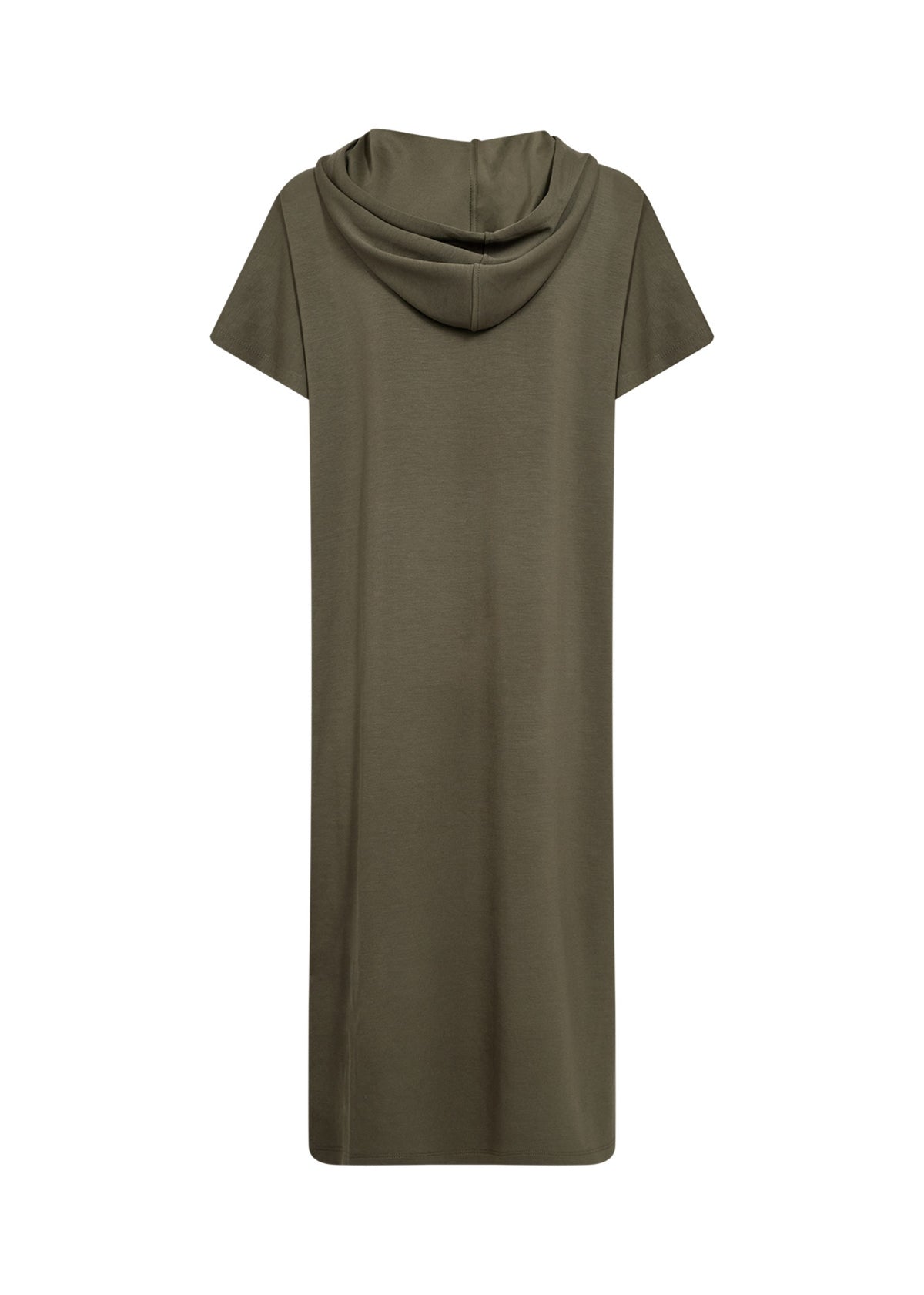 BANU DRESS HOODIE – Grønn