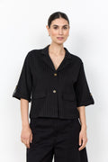 GILL 2 KORTERMER BLAZER – Hvit