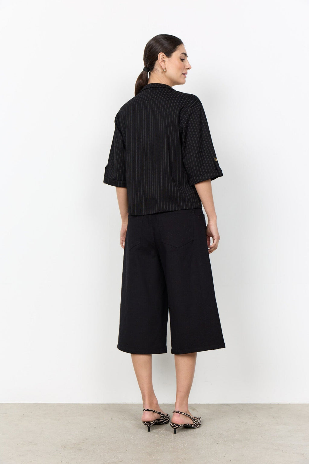 GILL 2 KORTERMER BLAZER – Hvit
