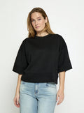 MINNIE BLOUSE TOPP – Svart