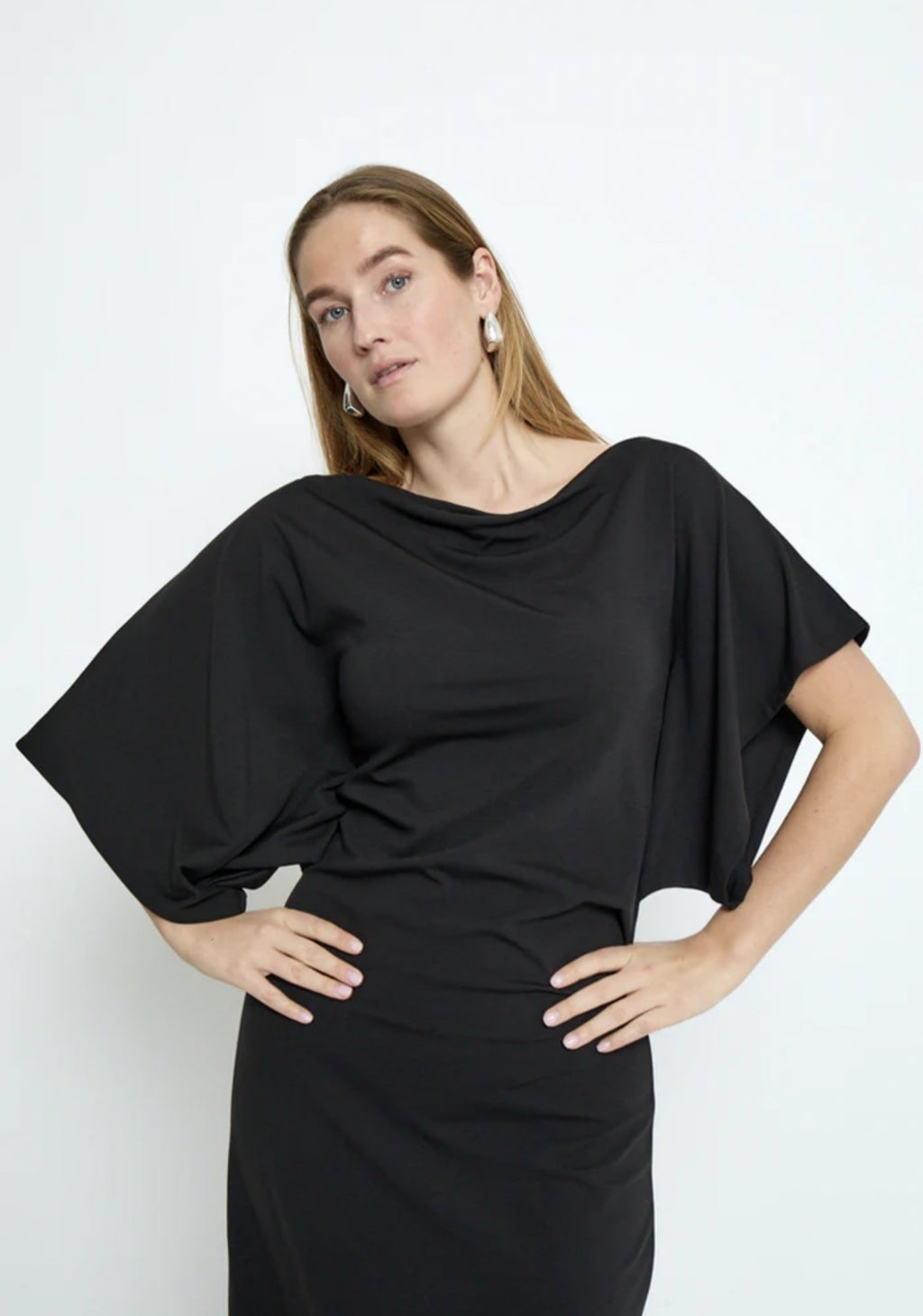 REILLE DRESS KJOLE – Svart