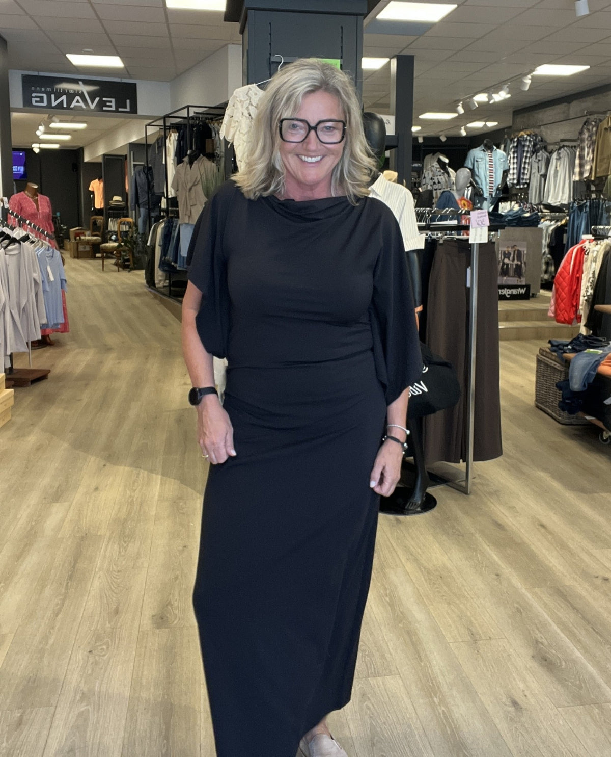 REILLE DRESS KJOLE – Svart
