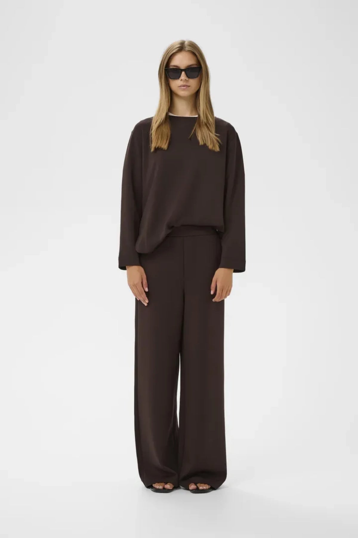 GINCETTE PANT BUKSE – Brun