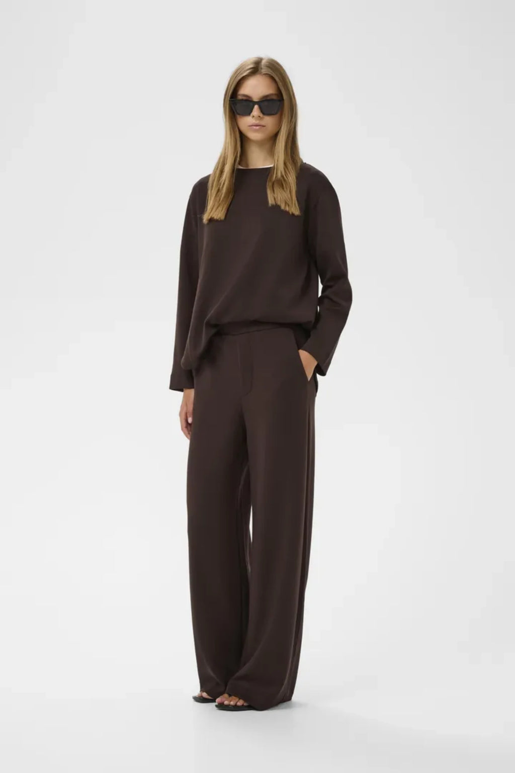 GINCETTE PANT BUKSE – Brun