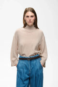 TALLY MONIKA HIGHNECK – Beige