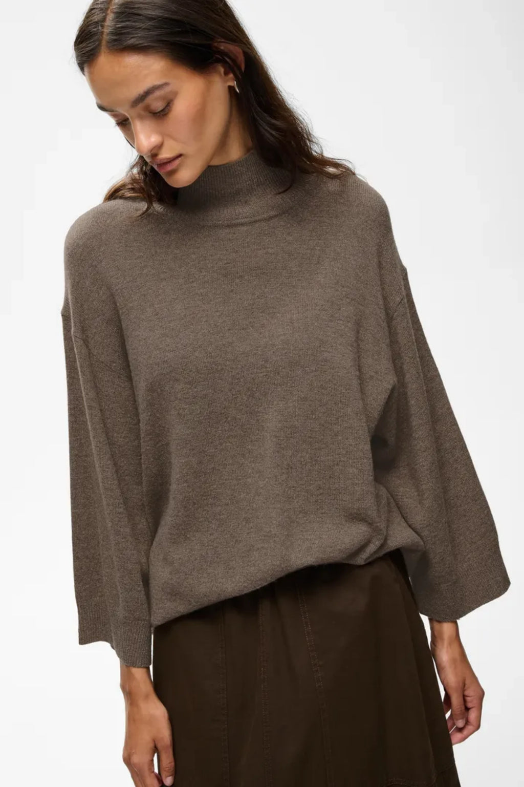 TALLY MONIKA HIGHNECK – Grå