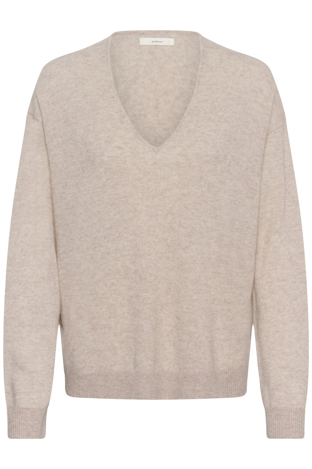 TALLY MONIKA V-NECK – Beige