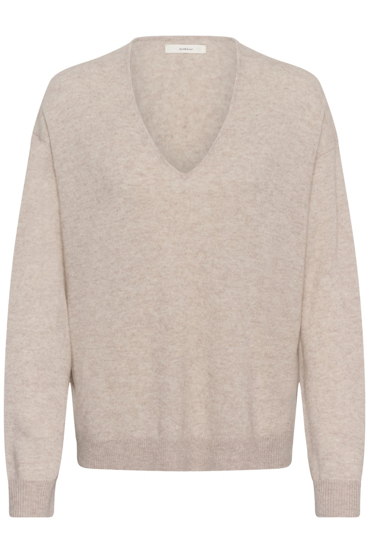 TALLY MONIKA V-NECK – Beige