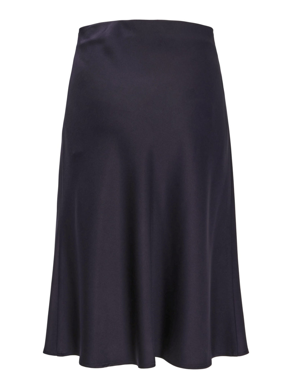 SATIN SKIRT – Blå