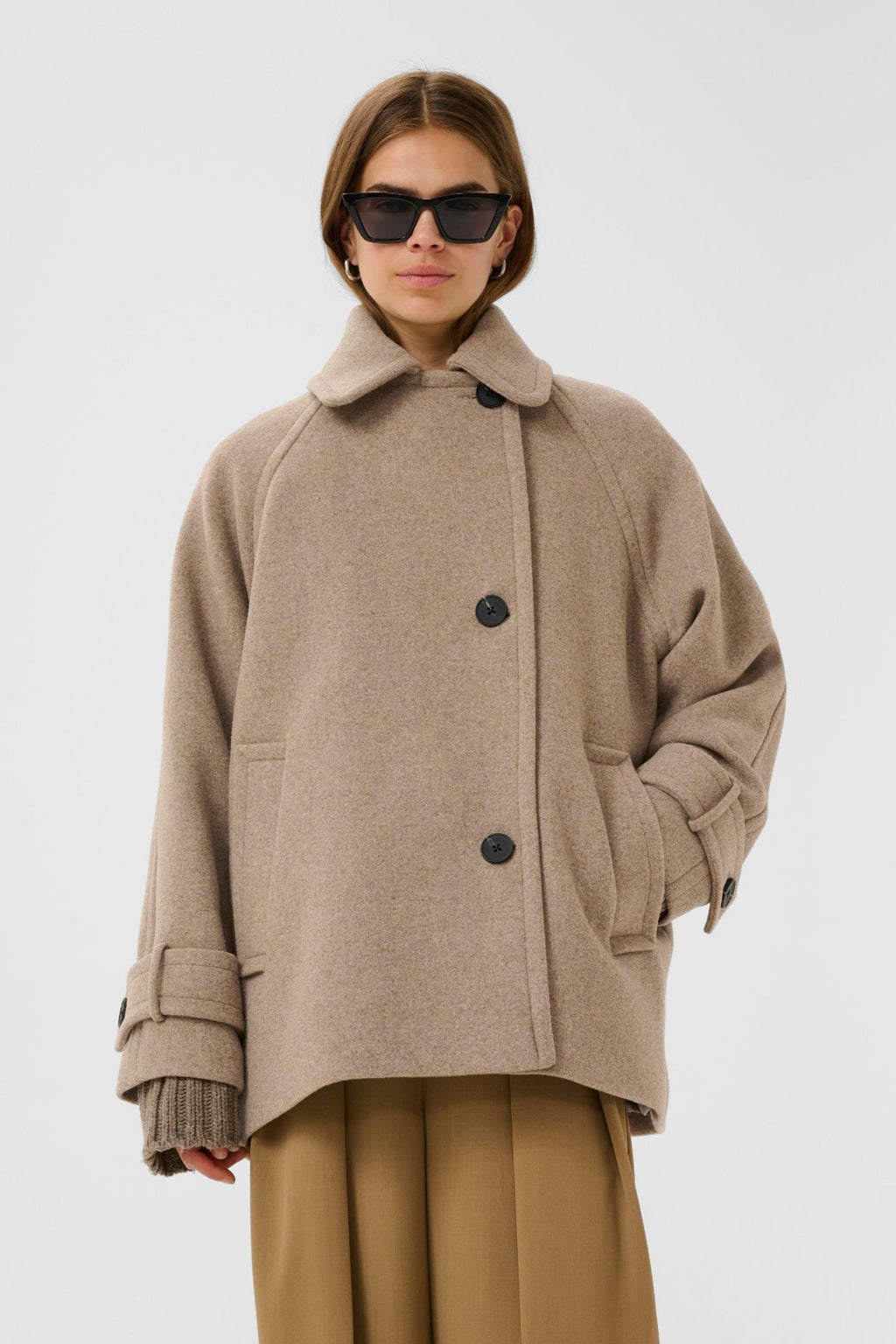 TORA MINONA COAT – Beige