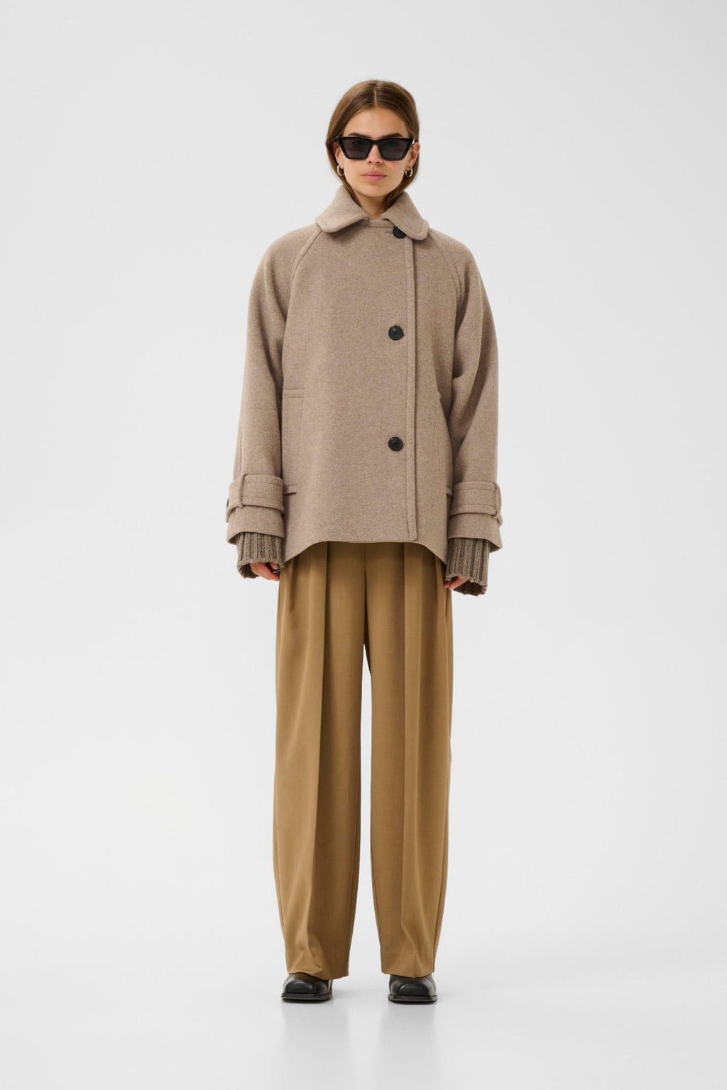 TORA MINONA COAT – Beige