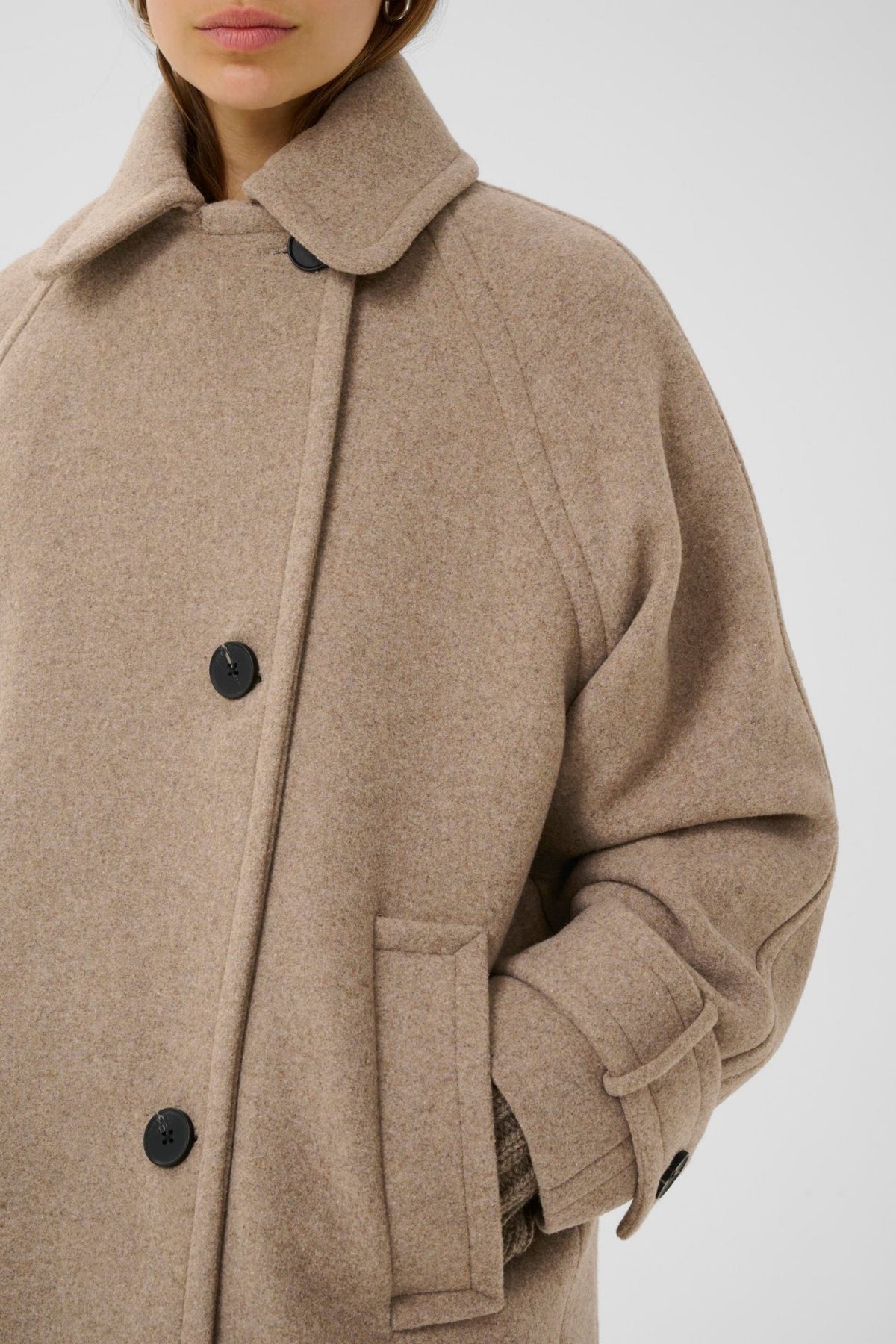 TORA MINONA COAT – Beige