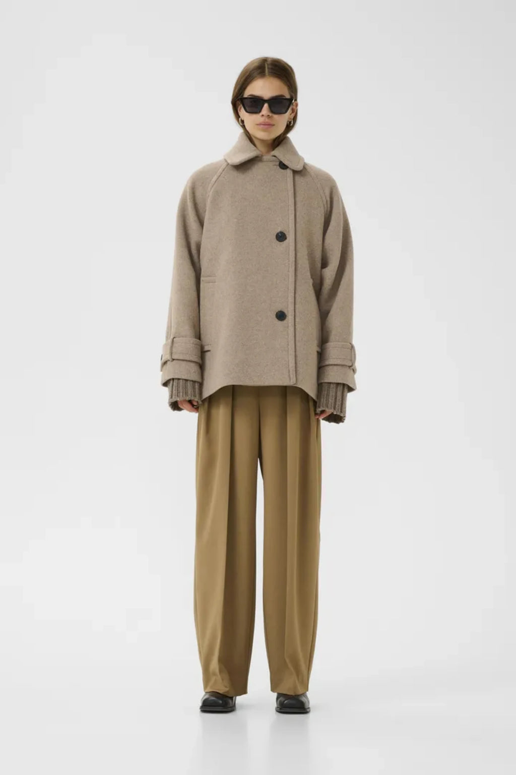 TORA MINONA COAT – Beige