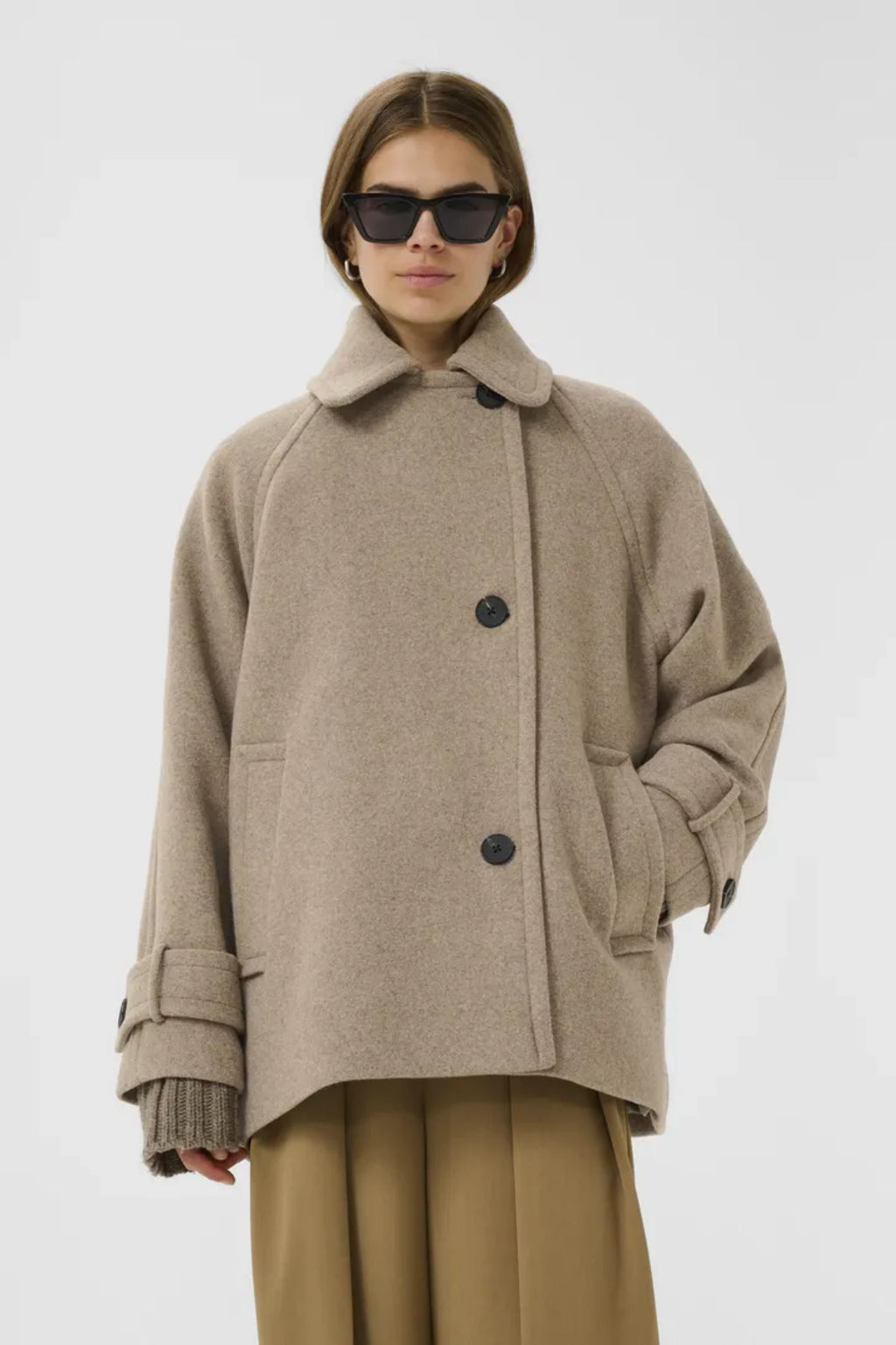 TORA MINONA COAT – Beige