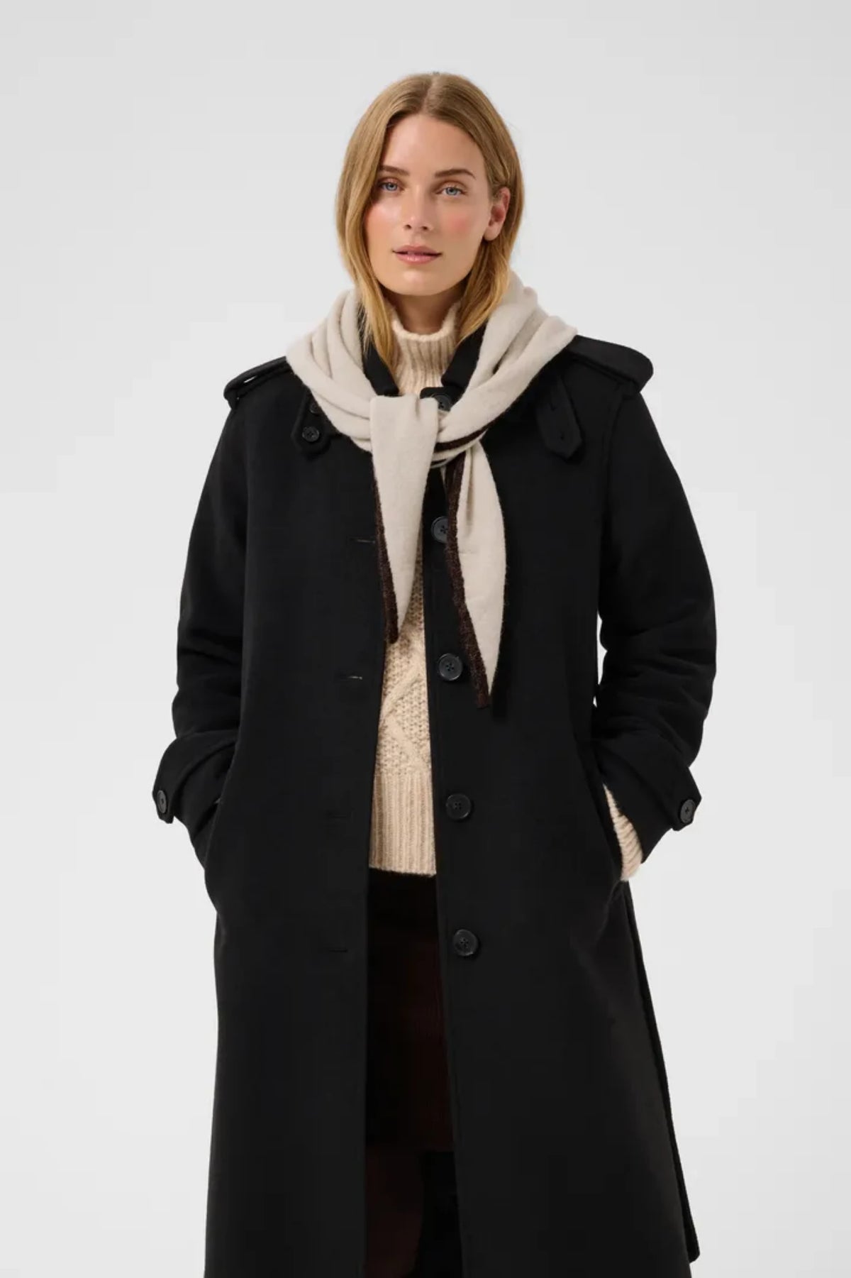 CIMYA SCARF – Beige