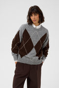 SORAYAS PULLOVER – Grå