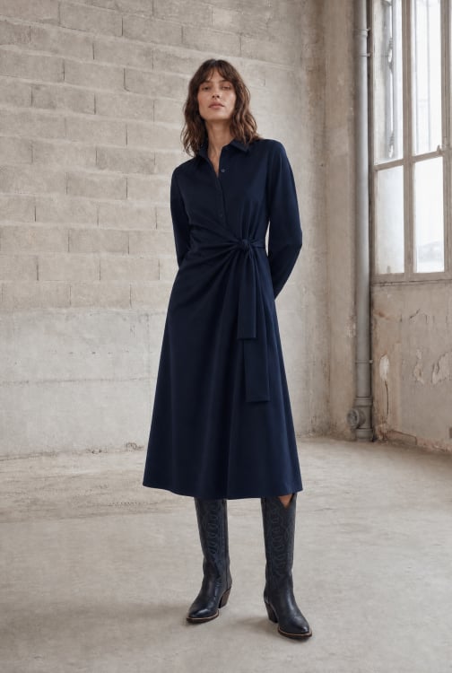 TRYDI DRESS TECHNICAL JERSEY – Svart