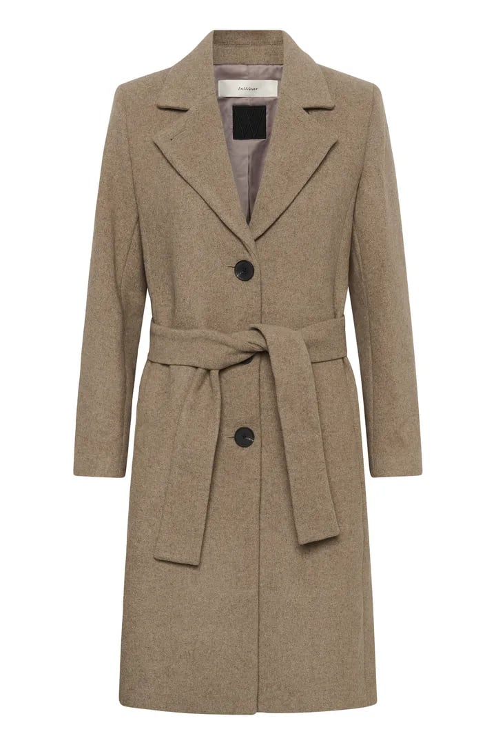 ZORAH CLASSIC COAT WOOL – Beige