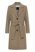 ZORAH CLASSIC COAT WOOL – Beige