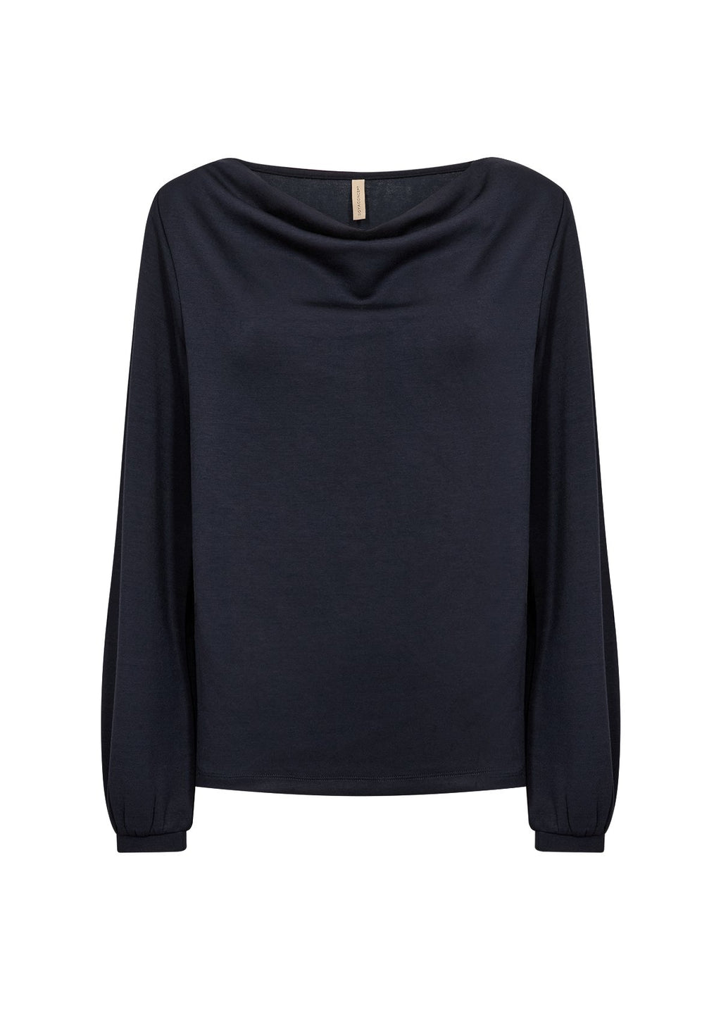 BANU GENSER MED WATERFALL HALS NAVY – Blå