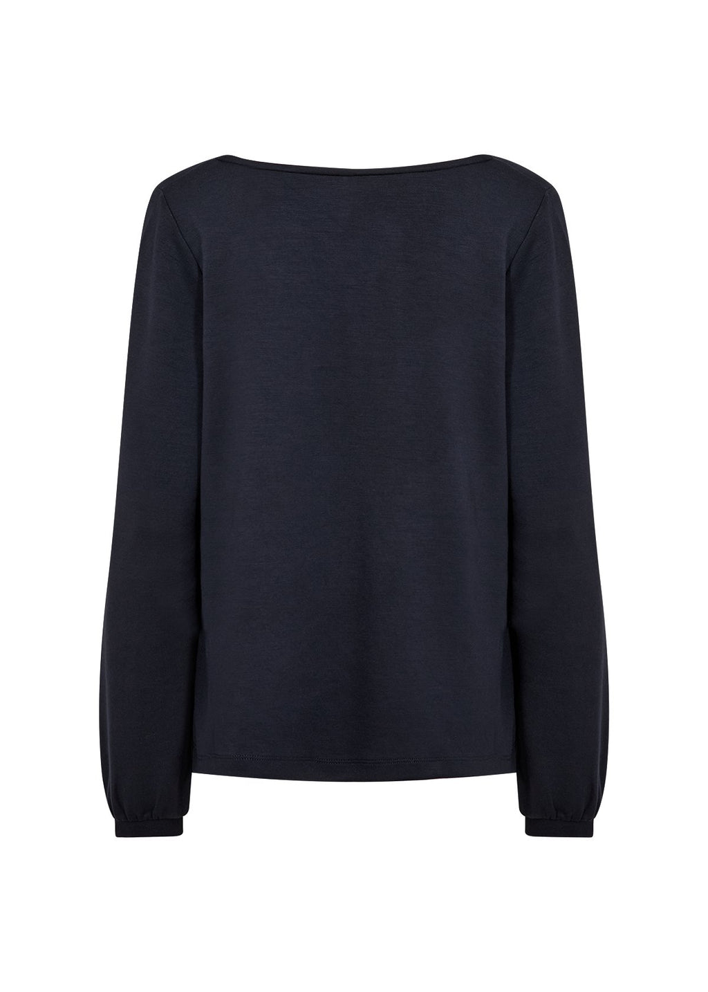 BANU GENSER MED WATERFALL HALS NAVY – Blå