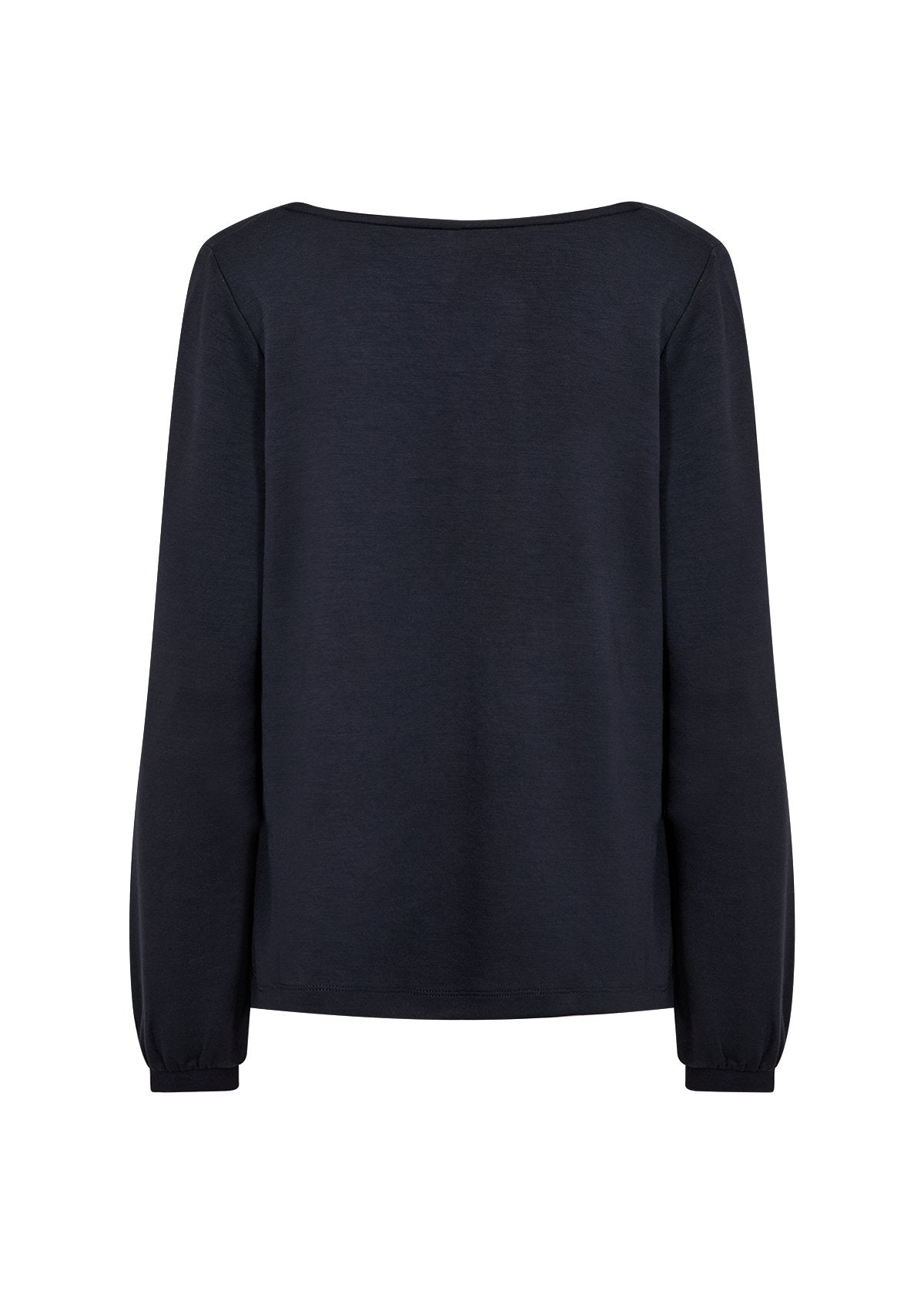 BANU GENSER MED WATERFALL HALS NAVY – Blå