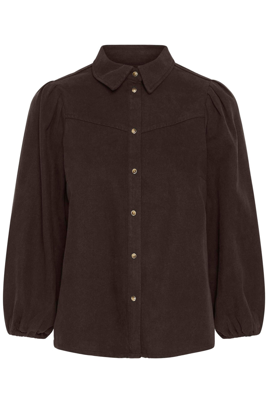 HESSIW BALLARI SHIRT – Brun