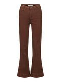 FANNY CASUAL TWILL FLARE – Brun