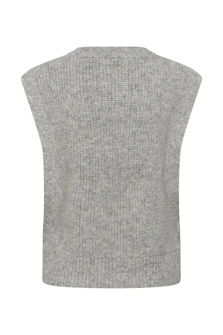 CHARLYE WAISTCOAT VEST – Grå