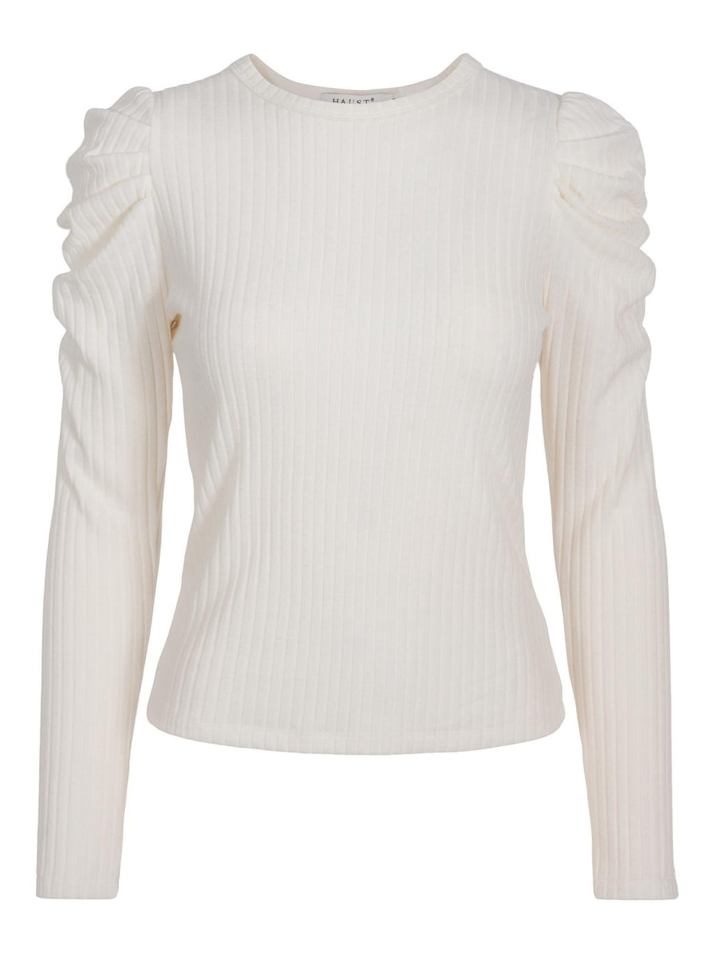 RIB FEMININ TOPP – Hvit
