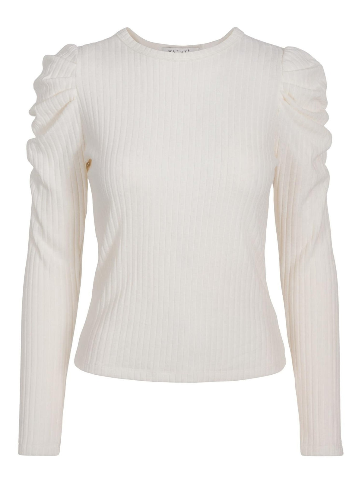 RIB FEMININ TOPP – Hvit